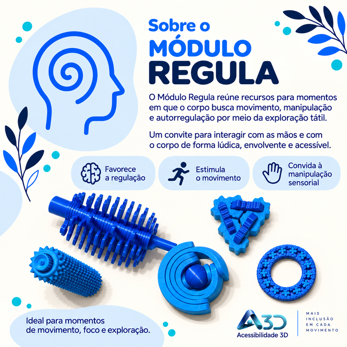 Módulo Sensorial REGULA - 5 em 1