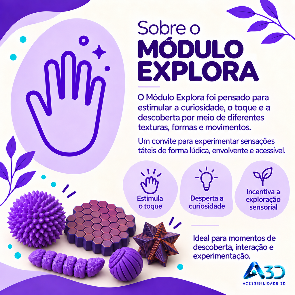 Módulo Sensorial EXPLORA - 5 em 1