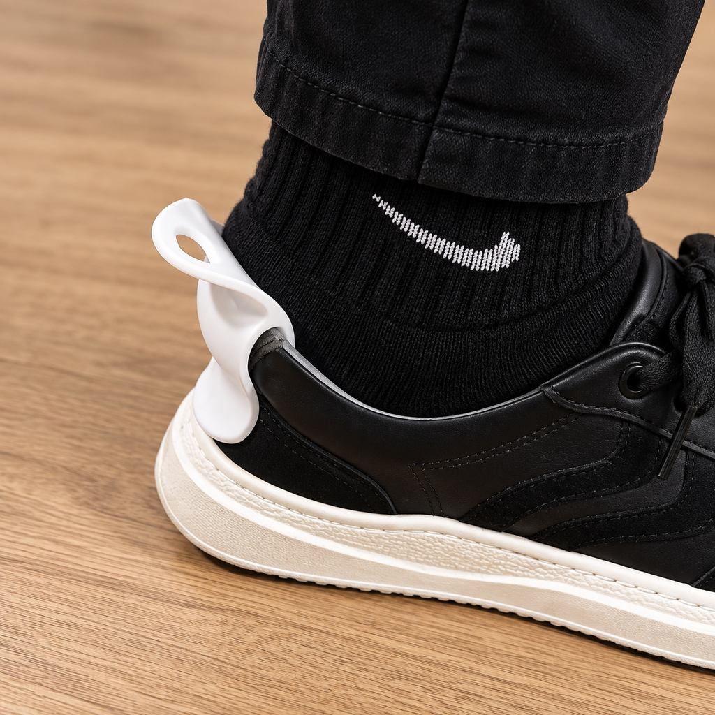 Facilita - Calçador de Sapatos Adaptado sem as Mãos