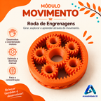 Roda de Engrenagens Tátil Sensorial