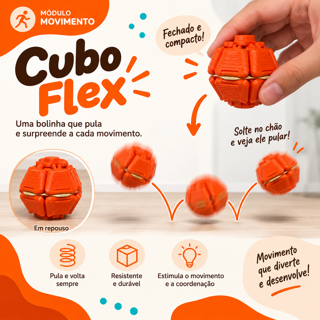 Cubo Flex Pula-Pula