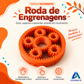 Roda de Engrenagens Tátil Sensorial