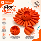 Flor Giratória Sensorial Tátil