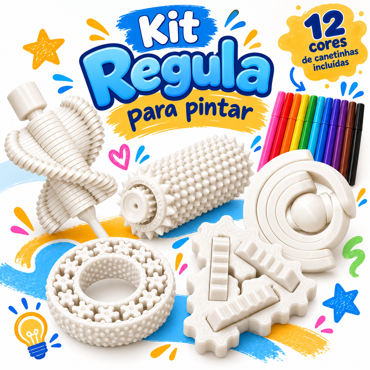 Personaliza - Kit Regula para Pintar