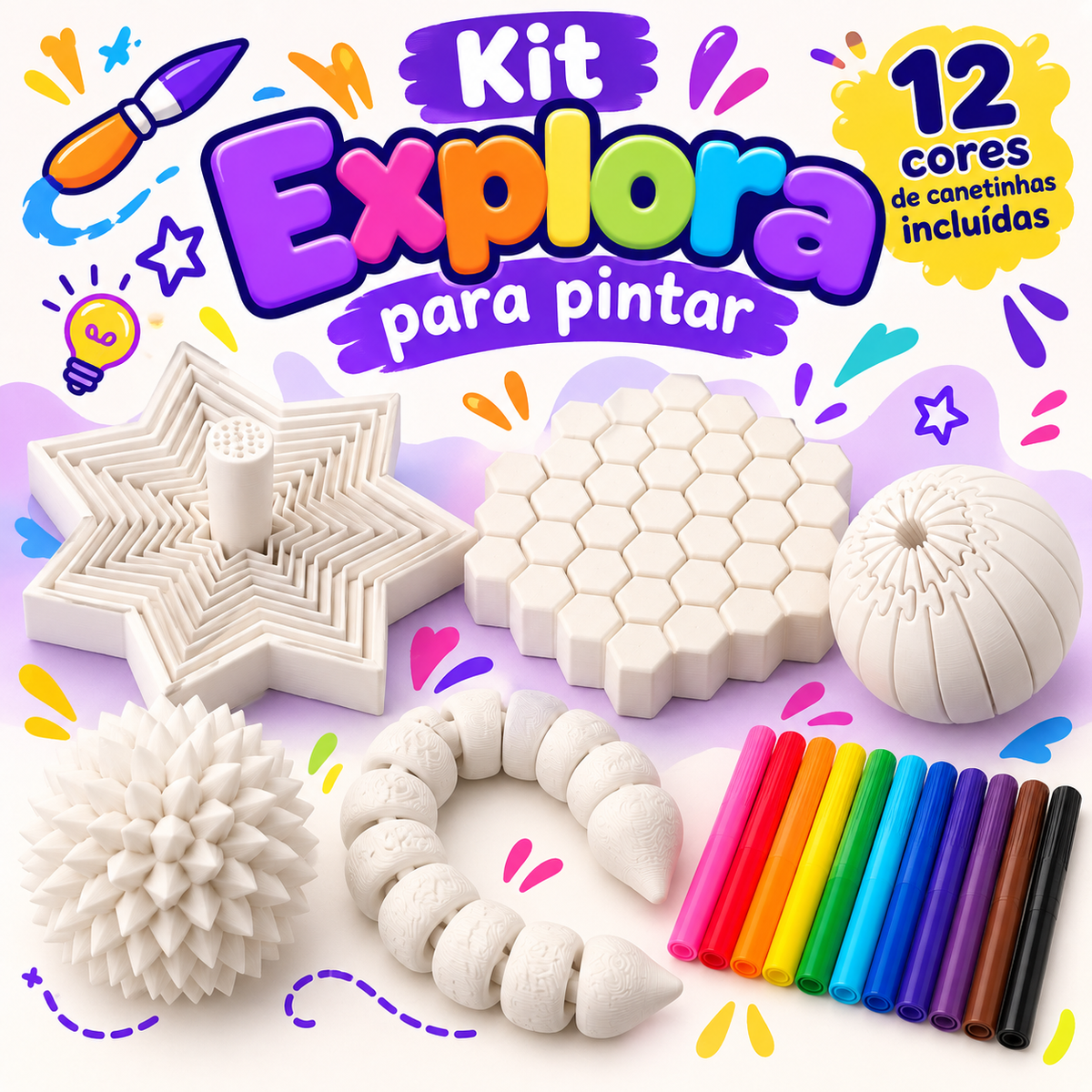 Personaliza - Kit Explora Para Pintar