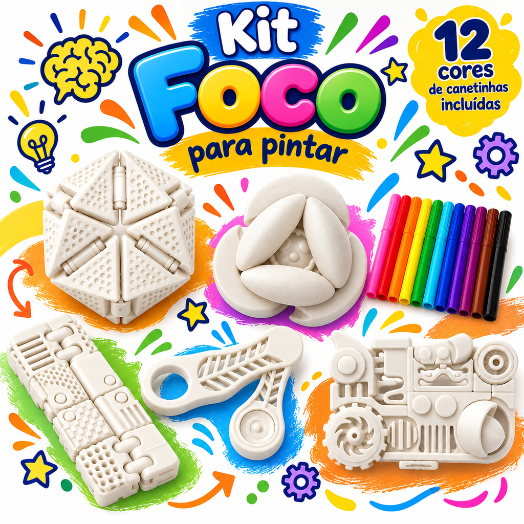 Personaliza - Kit Foco Para Pintar