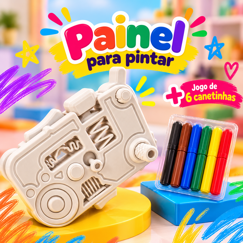 Personaliza - Painel tátil para pintar