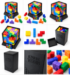 Cubo Tetris Encaixa 3D