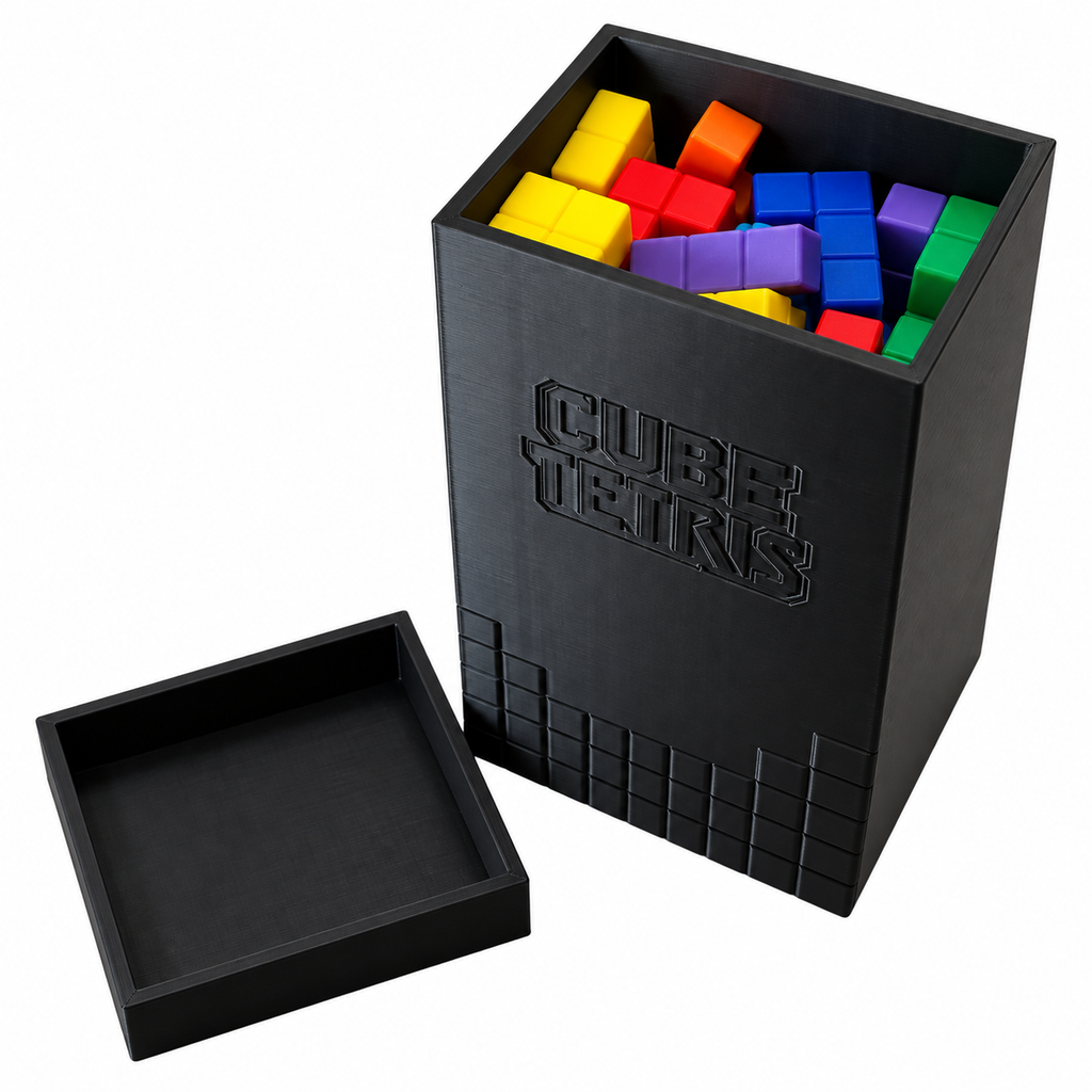 Cubo Tetris Encaixa 3D