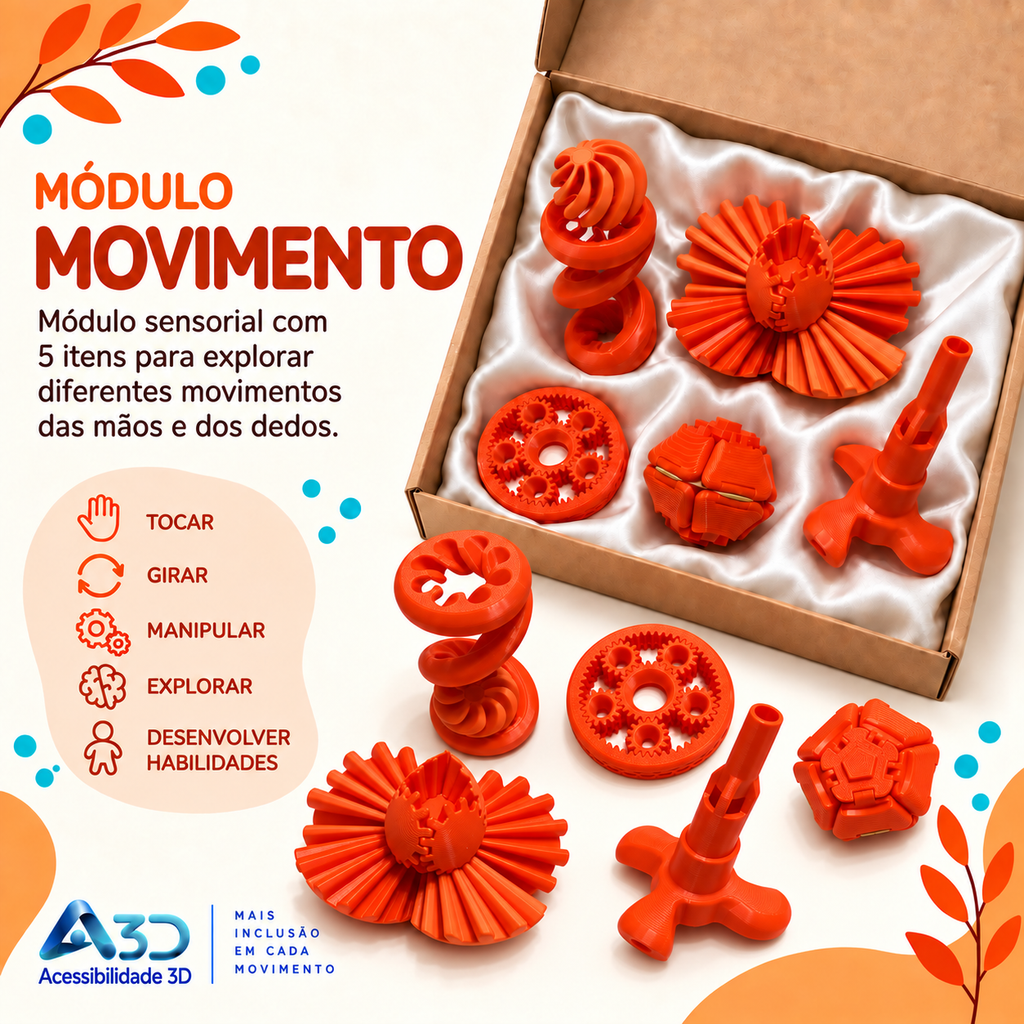 Módulo Sensorial MOVIMENTO - 5 em 1