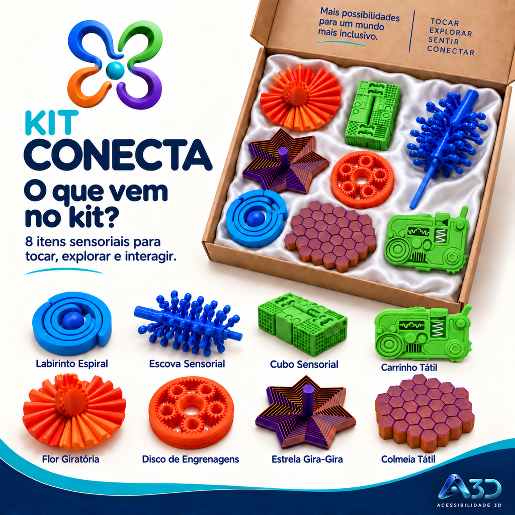 Kit Conecta - Sensorial 8 em 1