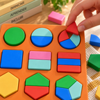 Encaixe Montessori - Formas & Cores