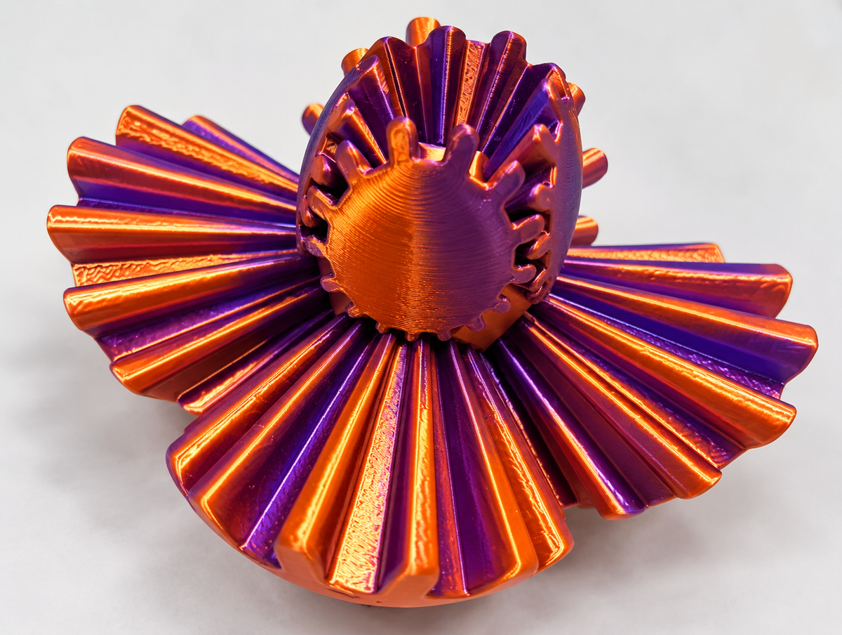Flor Giratória Sensorial Tátil