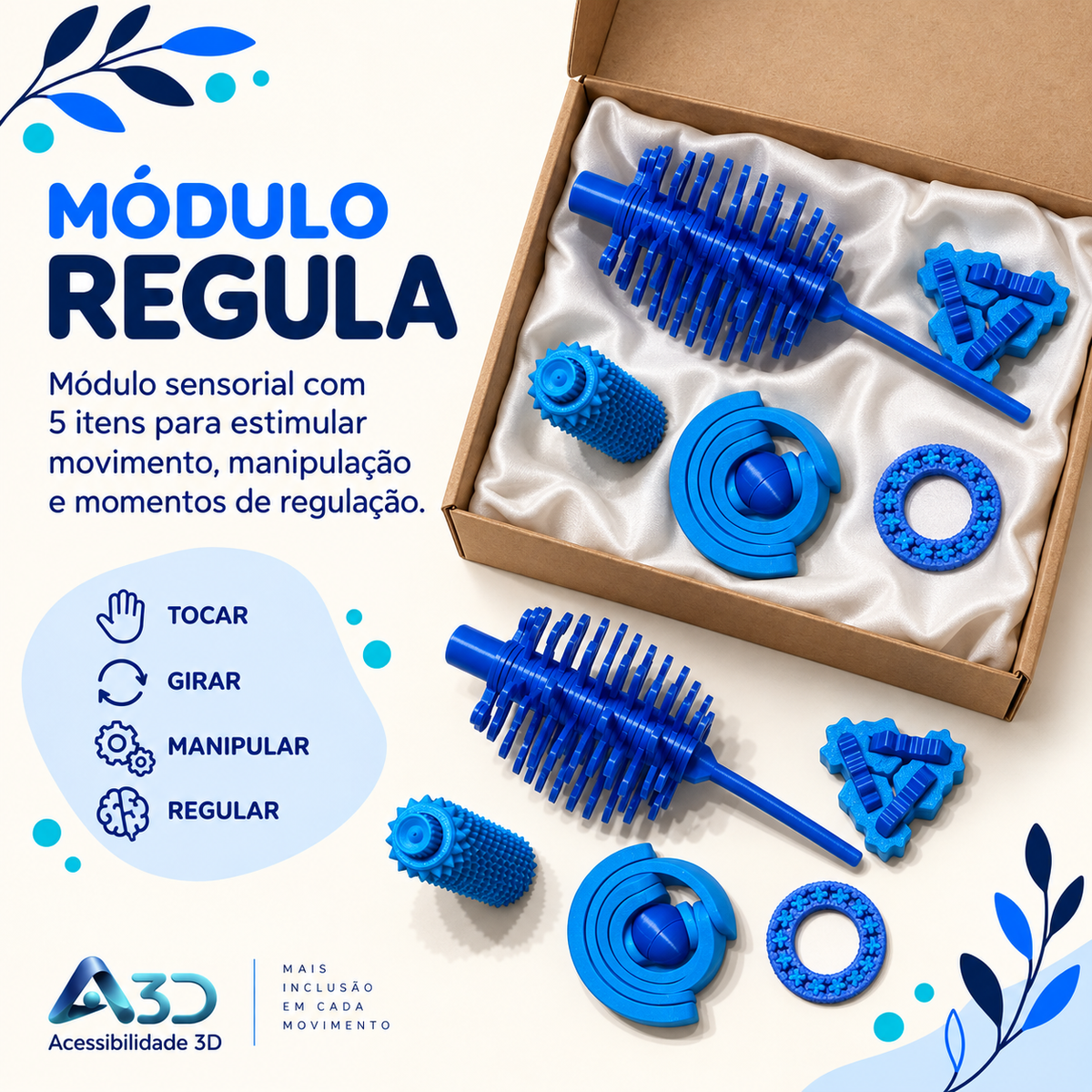 Módulo Sensorial REGULA - 5 em 1